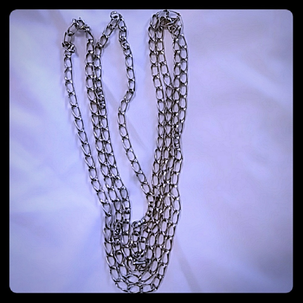 Seriously Long Silver Chain
